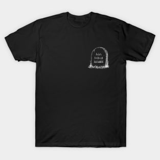 Remember Harambe - Gravestone - Pocket Placement T-Shirt